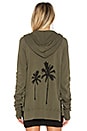 view 5 of 7 Palm Zip Hoodie in Olive