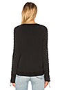 view 3 of 4 Laced Sweatshirt in Black