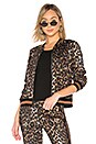 view 1 of 4 Leopard Track Jacket in Leopard