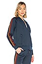 view 2 of 4 Track Jacket With Lurex Stripe in Navy