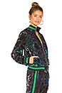 view 2 of 5 CHAQUETA DEPORTIVA SEQUIN VELOUR in Chameleon