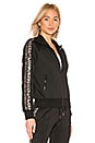 view 2 of 4 CHAQUETA LEOPARD STRIPE in Black