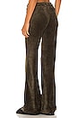 view 3 of 4 Flare Pant in Olive Green