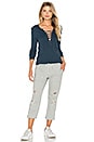 view 5 of 4 Destroyed Sweatpant in Heather Grey