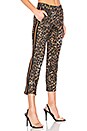 view 2 of 4 Leopard Crop Track Pant in Leopard