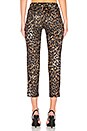 view 3 of 4 Leopard Crop Track Pant in Leopard