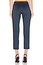 view 3 of 4 Crop Track Pant With Lurex Stripe in Navy