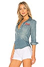 view 3 of 5 CHEMISE EN JEAN in Gloria Wash