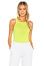 view 1 of 4 Skinny Rib Tank in Highlight