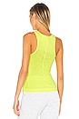 view 3 of 4 Skinny Rib Tank in Highlight