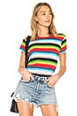 view 1 of 4 Rainbow Stripe Tee in Multi