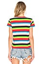 view 3 of 4 Rainbow Stripe Tee in Multi