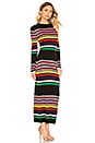view 2 of 3 VESTIDO RAVE in Multi Stripe