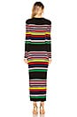 view 3 of 3 VESTIDO RAVE in Multi Stripe