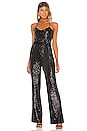 view 1 of 4 Kallie Combo Jumpsuit in Black