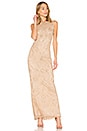 view 1 of 4 Vicky Gown in Sand