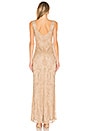 view 3 of 4 Vicky Gown in Sand