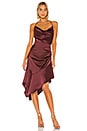 view 1 of 3 Edyth Dress in Maroon
