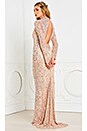 view 6 of 6 Ronda Embellished Dress in Blush
