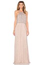 view 1 of 4 Marceline Embellished Dress in Blush