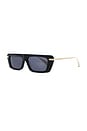 view 2 of 3 The Edge Sunglasses in Black