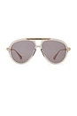 view 1 of 3 The Luxe Sunglasses in Gold