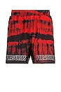 view 1 of 4 Teeth Workout Shorts in Red