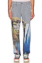 view 1 of 3 PANTALON DENIM in Blue
