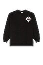 view 2 of 3 SUDADERA LANGUAGE in Black