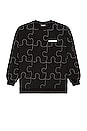 view 1 of 3 SUDADERA PIECES in Black