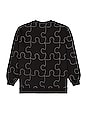 view 2 of 3 SUDADERA PIECES in Black
