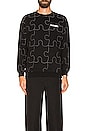 view 3 of 3 SUDADERA PIECES in Black