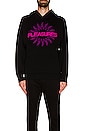 view 3 of 3 Passion Knit Sweater Hoodie in Black