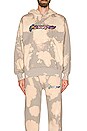 view 3 of 3 SWEAT À CAPUCHE DECAY in Bleach Dye