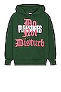 view 1 of 3 Do Not Disturb Hoodie in Green