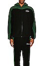 view 3 of 4 Whiskey Zip Hoodie in Green