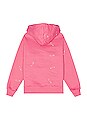 view 2 of 3 Safety Pin Hoodie in Pink