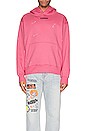 view 3 of 3 Safety Pin Hoodie in Pink