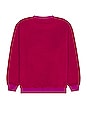 view 2 of 4 Mars Sherpa Crewneck in Mauve