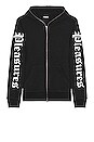 view 2 of 4 SWEAT À CAPUCHE in Black