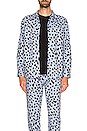 view 3 of 3 Dalmatian Work Jacket in Light Blue