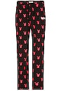 view 2 of 4 x Playboy Bunny Lounge Pant in Black