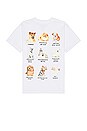 view 1 of 3 Puppies T-shirt in White