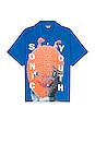 view 1 of 4 X Sonic Youth Alien Shirt in Blue