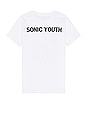 view 2 of 4 X Sonic Youth Star Power T-shirt in White