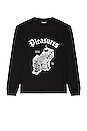 view 1 of 3 Glory Waffle Knit Long Sleeve in Black