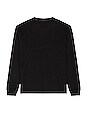 view 2 of 3 Glory Waffle Knit Long Sleeve in Black