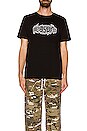 view 3 of 3 Strain Logo T-Shirt in Black