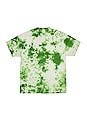 view 2 of 3 Aroma Crystal Dye Tee in Natural & Green