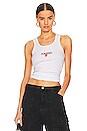 view 1 of 4 X Playboy Tank Top 2 Pack in White
